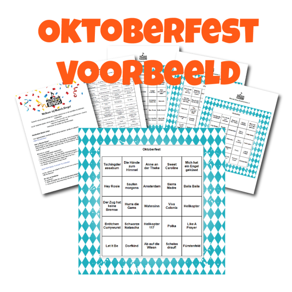 Muziekbingo: Oktoberfest - Afbeelding 2